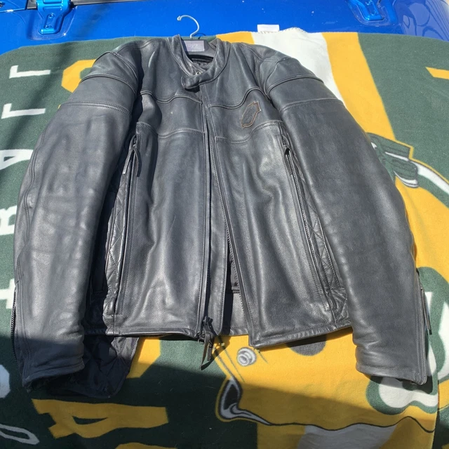 Harley Davidson Leather Riding Jacket Liner XL Only One Of This Style On eBay