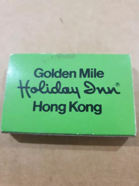 Golden Mile Holiday Inn Hong Kong Matchbox Cafe Vienna