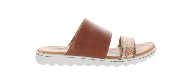 Born Womens Brown Sandals Size 8 (7220399)