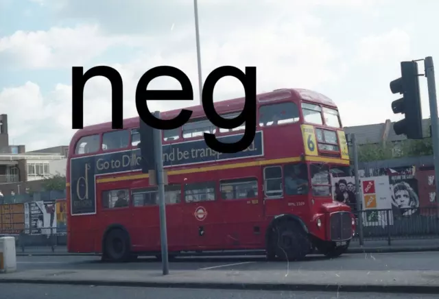 35Mm Bus Negative London Transport Aec Routemaster Rml2359 Cuv359C  Neg No 18