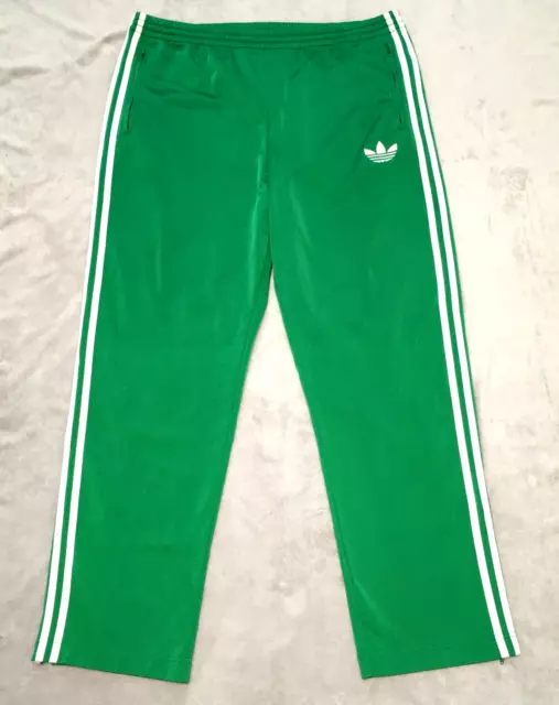 ADIDAS ORIGINALS MENS Green Firebird Tracksuit Track Pants Trousers ...