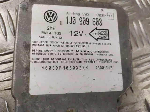 E54 Audi A3 8L VW Golf MK4Control Module 1J0909603 5WK4163 3