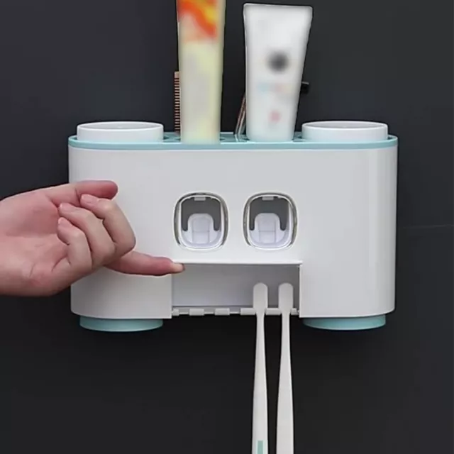 Convenient Toothpaste Holder with Automatic Dispenser Easy and Efficient