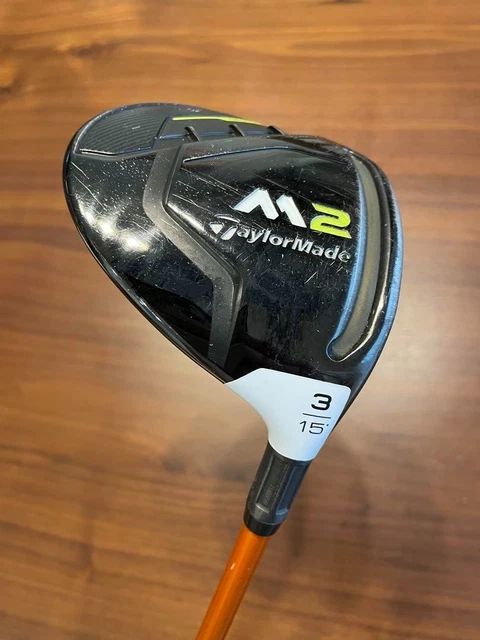 【名器】TaylorMade M2 　3W 15° TaylorMade M2 15° Stiff 3W Fairway wood 43.25in RH ZX50 316g