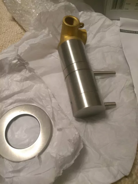 Valvola da incasso in acciaio inox spazzolata ad acqua incrociata WL0010RV