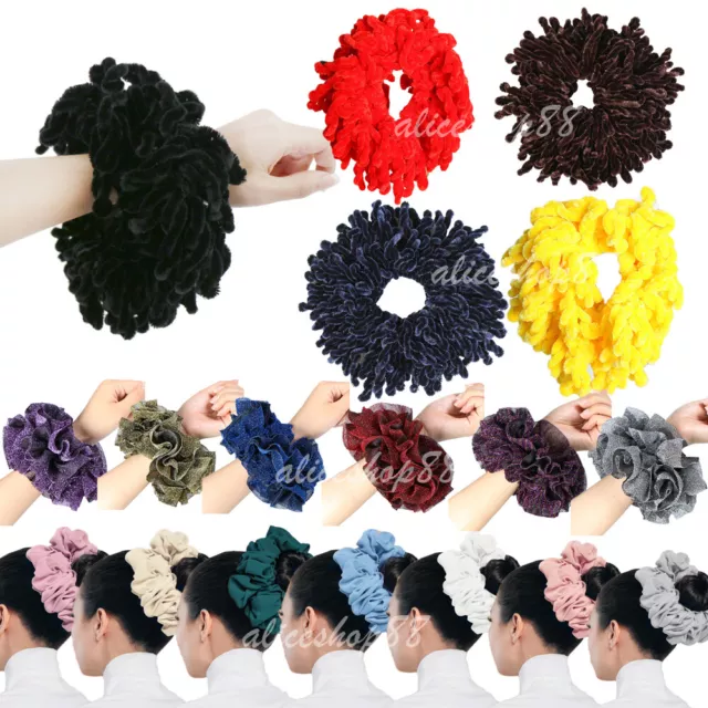 Volumising Scrunchie Big Hair Tie Bun Clip Hijab Scarf Volumizer Khaleej Holder