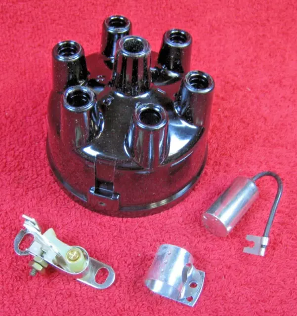 Lot of 4 NOS Ford Distributor Tune Up Kits 7HA-12106 DH4 Cap Condenser Points