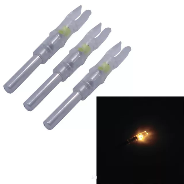 ID 5.3mm Arrow Automatically Lighted Nock Archery Bow Shooting Hunting New