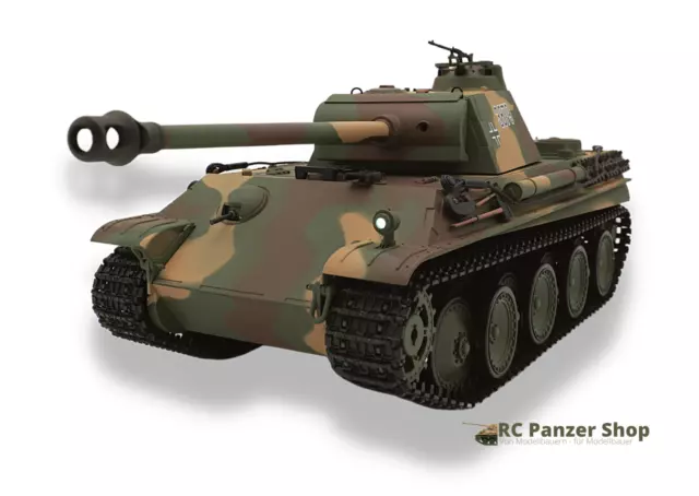 RC Panzer Panther G 3879 Heng Long 1:16 V7.0S Upgrade Edition mit Metallgetriebe