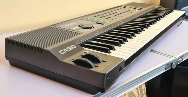 Vintage 80s Casio HT-3000 Synthesizer Tones Synthwave Chillwave Machine Exc Cond
