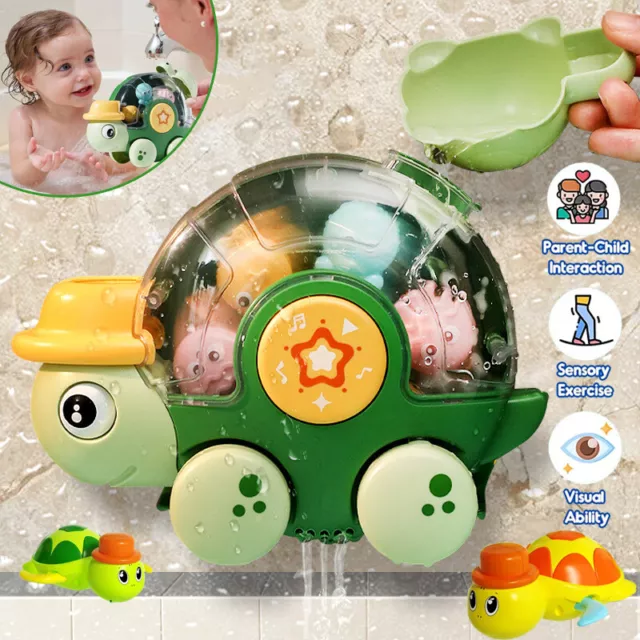 Badewannenspielzeug, Baby Badespielzeug Wasserspielzeug, Schildkröten Spielzeug