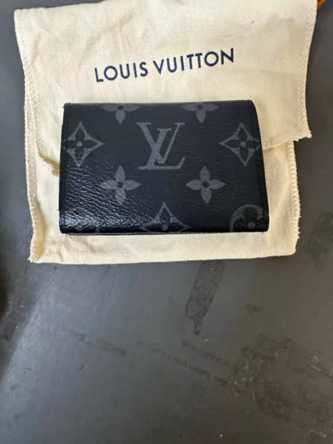 Louis Vuitton Georges Valet Tray Monogram Eclipse Canvas GM Black 84682388