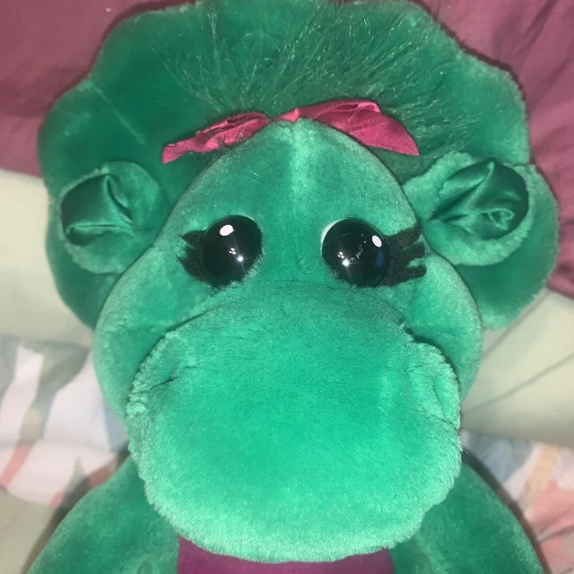 VINTAGE BABY BOP Barney Plush 1993 The Lyons Group Dinosaur Stuffed