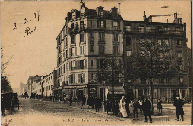 CPA PARIS 15e - Le Boulevard de Vaugirard (52274)