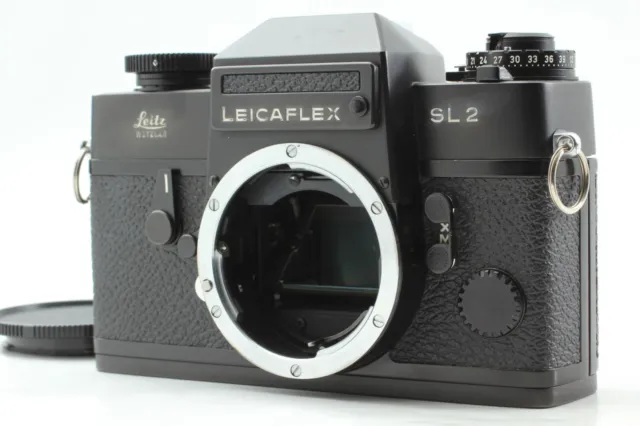 Meter Works! 【MINT】 Leica Leicaflex SL2 Black 35mm Film Camera Body From JAPAN