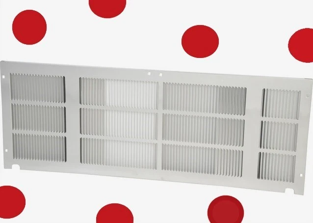 Stamped Aluminum Grille for PTAC - BACK IN STOCK