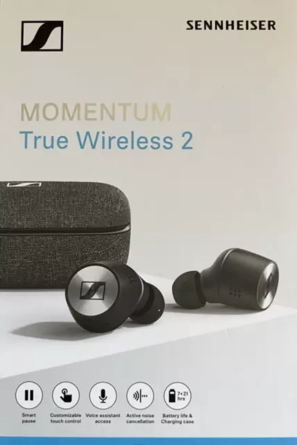 Sennheiser MOMENTUM True Wireless 2 - Bluetooth-In-Ear-Kopfhörer  *neuwertig*