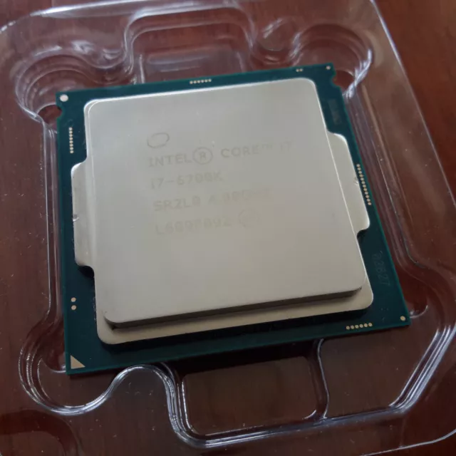 CPU Quad-Core I7-6700K I7 6700K I7 Processeur LGA 1151 4.40GHz 6M