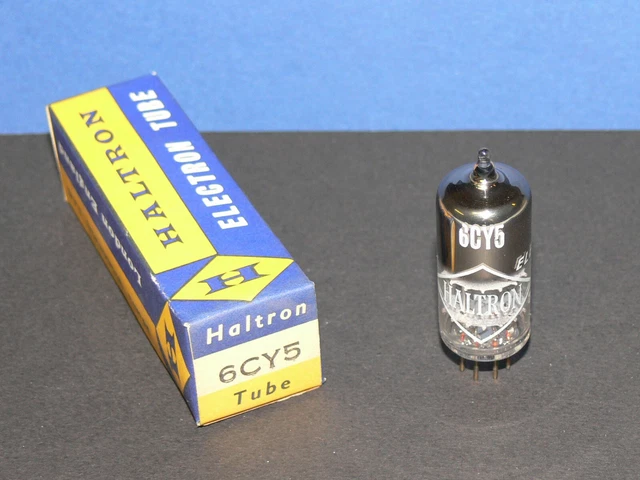HALTRON 6CY5 SHARP-CUTOFF Tétrode Tubulure Tube Neuf Dans Emballage D