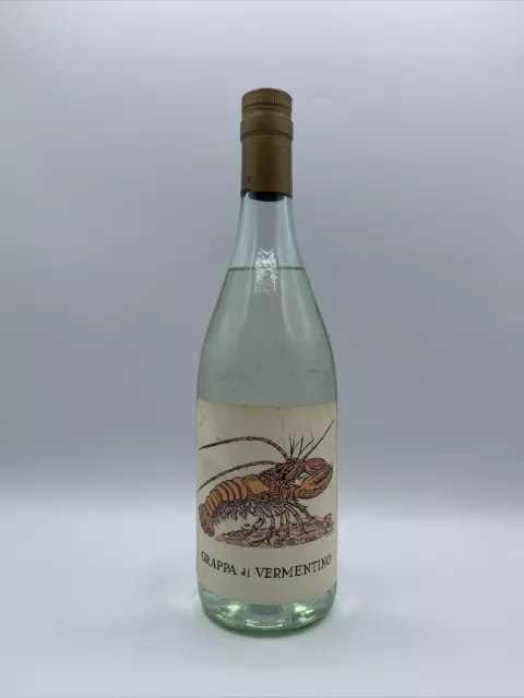 Grappa Di Vermentino Distillata A Bagnomaria Distilleria Santa Teresa 1987 75cl