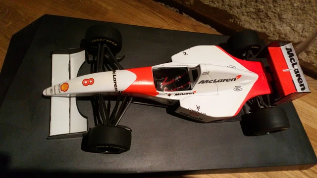 PAUL'S MODEL ART McLaren MP 4/8 1:18 Ayrton Senna - No Box - *See