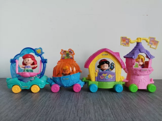 Fisher Price  Little People Disney Princess Friendship Parade Floats