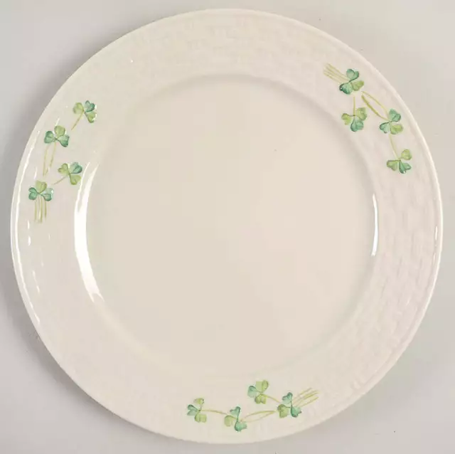 Belleek Pottery  Shamrock Dinner Plate 7029162