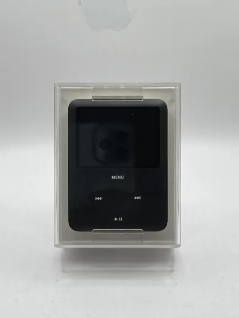 Apple iPod Nano 3rd 3. Génération Noir 8GB Neuf Scellé