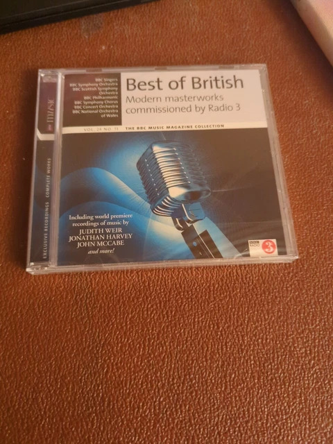 New & Sealed Best Of British Modern Masterworks CD BBC Collection Vol 24 No 13