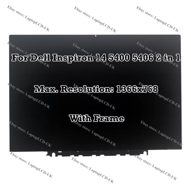 14.0" Dell Inspiron 14 5400 HD LCD LED Display Touch Screen Digitizer Assembly