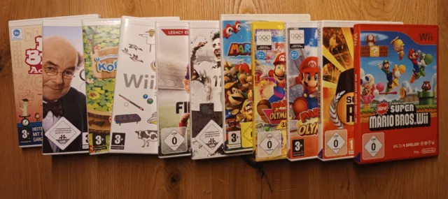 Nintendo Wii Spielesammlung Mario Fifa