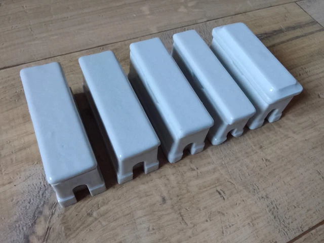 Lot De 5 Fusibles Carton Porcelaine 4A - Neufs, Pour Installations électriques