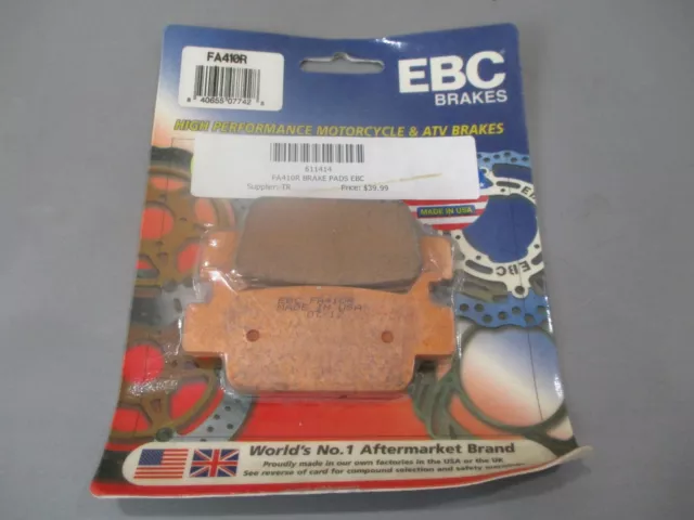 NOS EBC Honda Front Brake Pads 05-12 TRX500 Rubicon 06-15 TRX680 Rincon FA410R