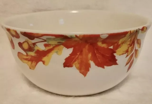 NUEVO Royal Norfolk Otoño Hojas y Bellotas Sopa de Otoño Ensalada Tazones de Cereales Follaje