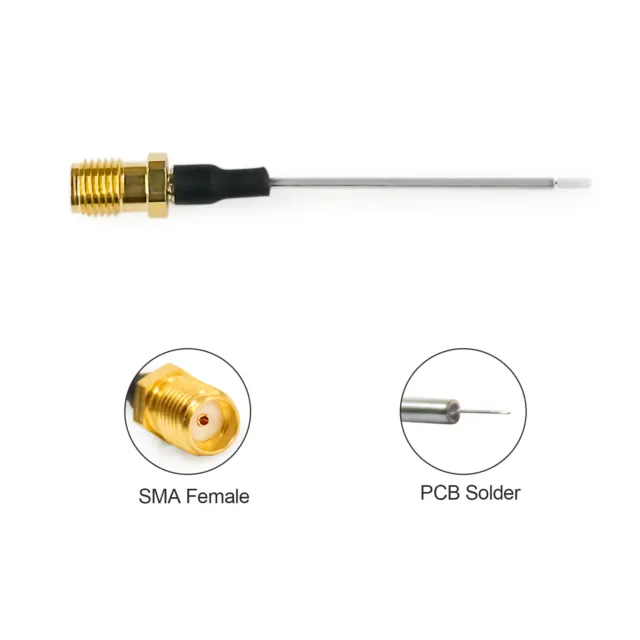 TOJOIN SMA 047 Open-end Semi-Rigid Cable SMA F-PCB Solder RF Coaxial Cable Lot