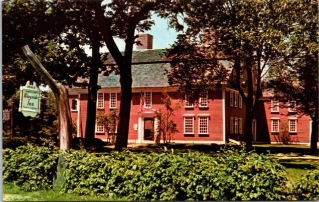 Longfellow's Wayside Inn South Sudbury Massachusetts Vintage Postcard