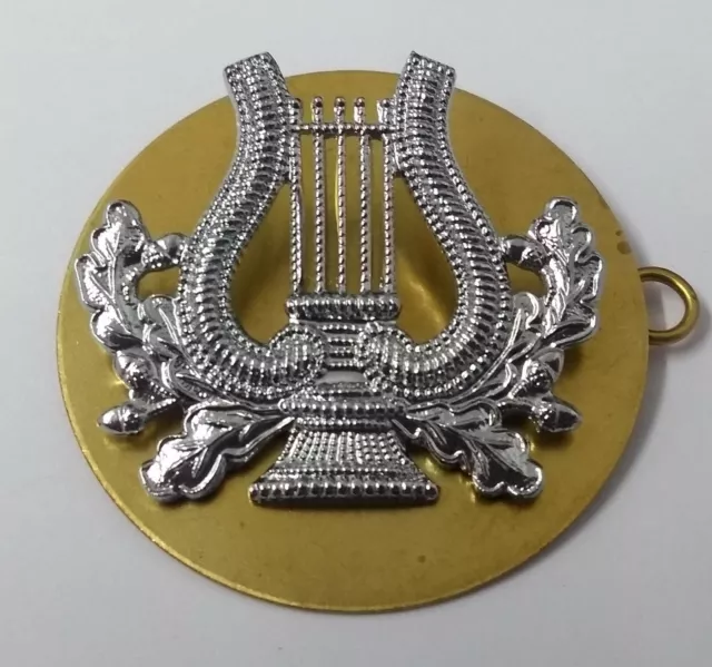 Genuine British RAF & ATC (Air Training Corps) Bandsman Metal Badge - NEW