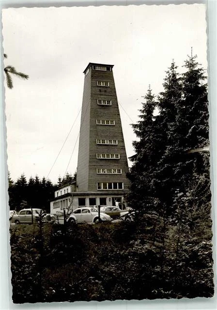 39813589 - 5942 church dog observation tower Rhine-Weser tower VW-Kaefer Mercedes
