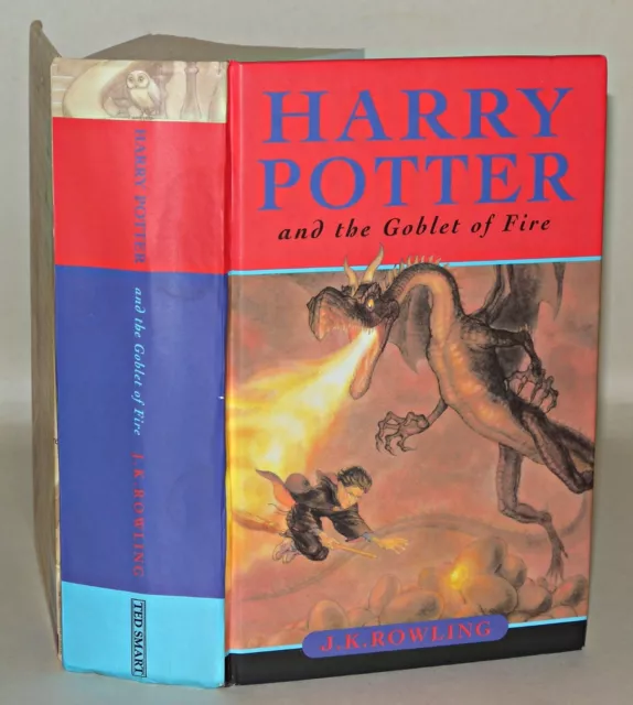 Harry potter And The Goblet Of Fire,  J.K. Rowling, HB 1ST / 3rd 2000  TED Smart