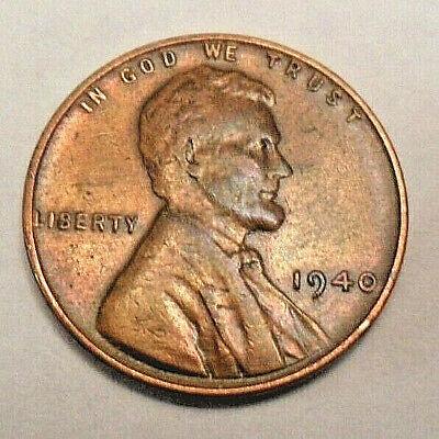 1940 P Lincoln Wheat Cent / Penny  *Fine Or Better*  **Free Shipping**