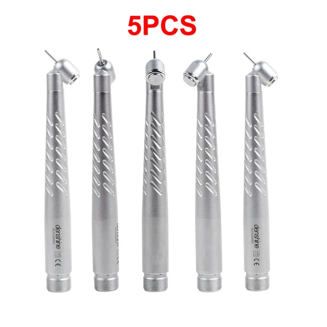 5PCS Denshine Dental 45° Surgical Single Spray 2H Handpiece Standard Push Button
