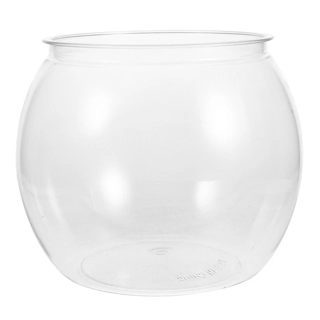 Ampolla Boccia In Vetro Trasparente 35 Cm Acquario Per Pesci Centrotavola Hmj