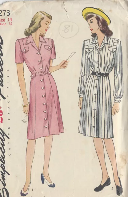 ROBE DE NUIT ET SLIP vintage années 1940 motif couture B32 (R557) EUR  28,01 - PicClick FR