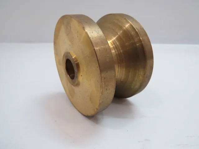 Brass 2+15/16 inch Pulley Wheel Winch Bow Roller (C4B914B)