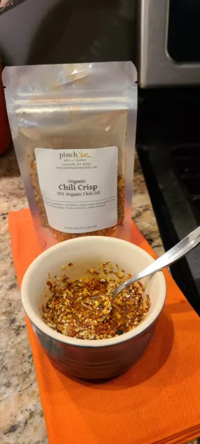 Organic Chili Crisp Dry Mix | Make Your Own Organic Chili Oil Condiment at Home 2