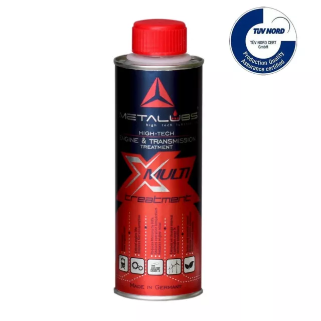 Metalubs X Multi antiattrito (Trattamento Moto, Olio idraulico, Miscela 2T)