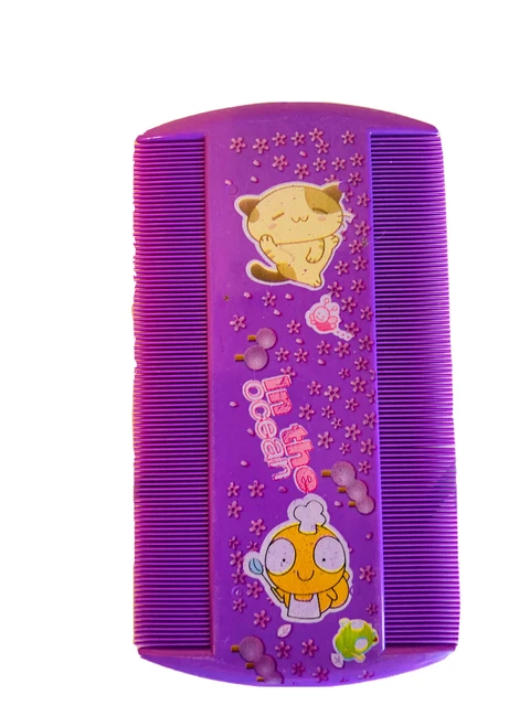 Double Sided Nit Comb Head Lice removal comb for Kids & Pets 4