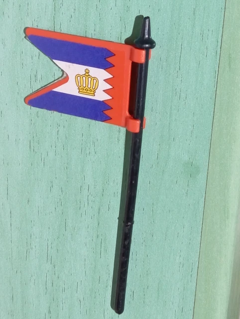 Mât De Drapeau PLAYMOBIL Médiéval - Pièce Détachée Pour Château Ou Musée - Occasion, Marque Allemande