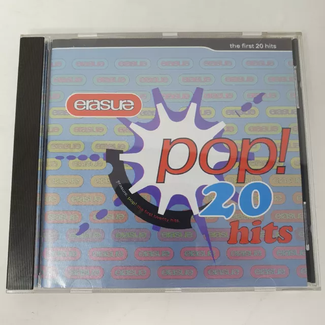 CD Erasure – Pop! - The First 20 Hits Disques Vogue – 74321 12277 2