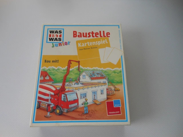 Was ist was Kartenspiel Baustelle Junior ab 6 Jahren m. Spielanleitung